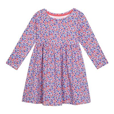 bluezoo Girls' multi-coloured floral print dress
